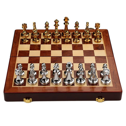Chess Set Foldable for Adults Kids Travel Home Family Board Game Strategy Toy