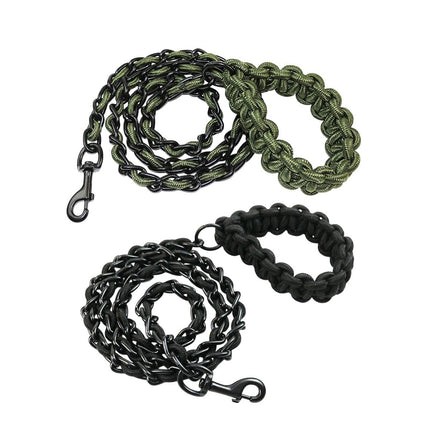 Large Heavy Duty Anti Chew Pet Dog Leash Training Leash 165cm For Large Dogs