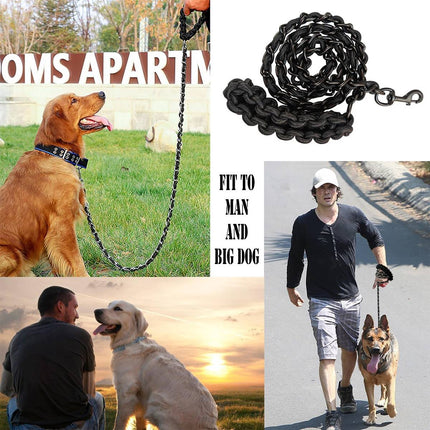 Large Heavy Duty Anti Chew Pet Dog Leash Training Leash 165cm For Large Dogs
