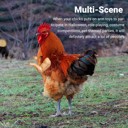 Chicken Arm Decoration Forelimb Dinosaur Spoof Pet Prop Cute Cosplay Photo Tool