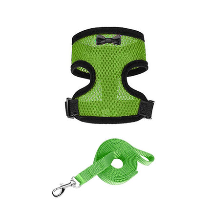 Pet Chicken Harness and Leash Set Adjustable Breathable Walking Vest for Poultry