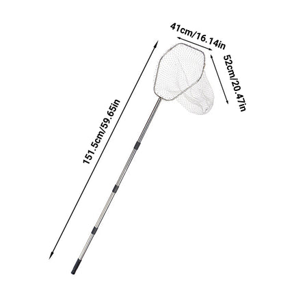 Chicken Catching Net Tool with Telescopic Stainless Steel Handle