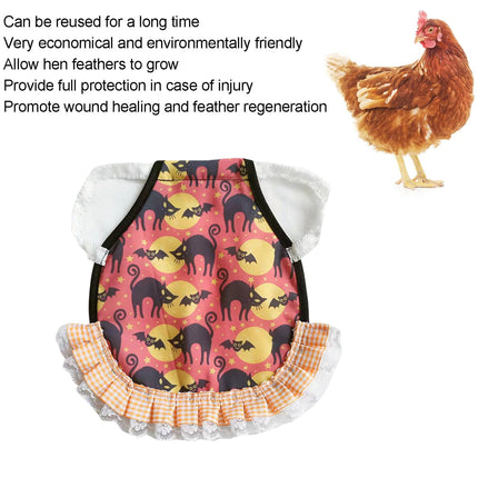 Chicken Saddle Apron Feather Protection Fixer Poultry Accessory Adjustable