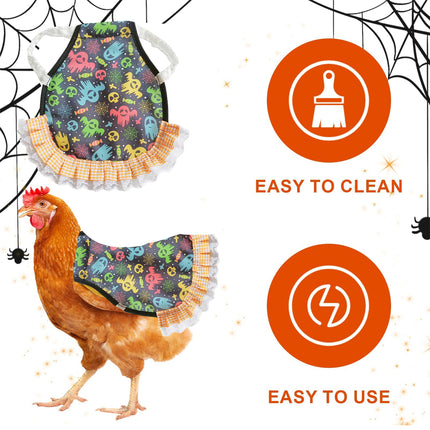 Chicken Saddle Apron Feather Protection Fixer Poultry Accessory Adjustable