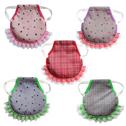 5PCS Pet Feather Protector Hen Apron Poultry Protection Apron for Chickens Birds