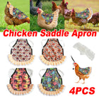 Chicken Saddle Apron Feather Protection Fixer Poultry Accessory Adjustable