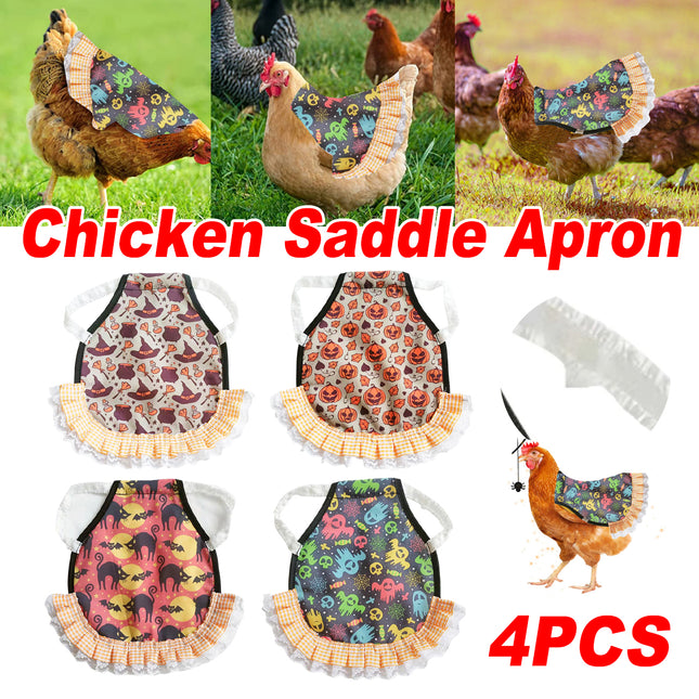 Chicken Saddle Apron Feather Protection Fixer Poultry Accessory Adjustable