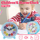 Student Desktop Alarm Clock 10cm Cute Simple Clock for Kids Bedroom Learning Use