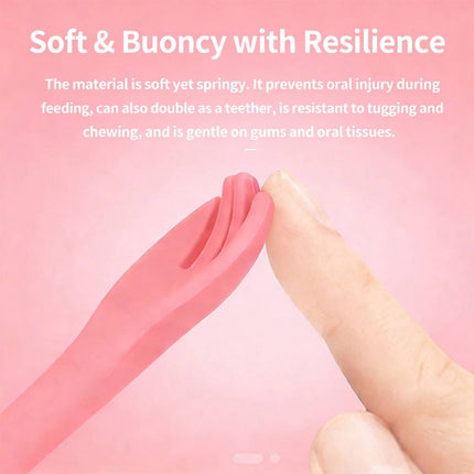 Silicone Suction Dining Plate Fork Spoon Set
