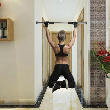 Door Chin Up Bar Portable Pull Up Doorway Home Gym Workout Fitness Abs Exercise - Aimall