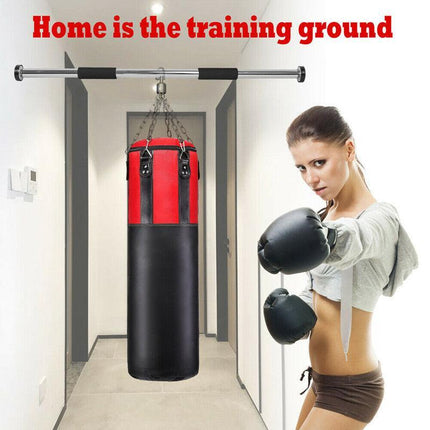 Door Chin Up Bar Portable Pull Up Doorway Home Gym Workout Fitness Abs Exercise - Aimall