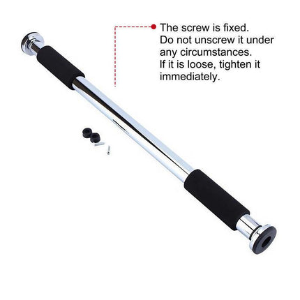 Door Chin Up Bar Portable Pull Up Doorway Home Gym Workout Fitness Abs Exercise - Aimall