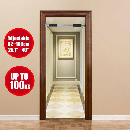 Door Chin Up Bar Portable Pull Up Doorway Home Gym Workout Fitness Abs Exercise - Aimall