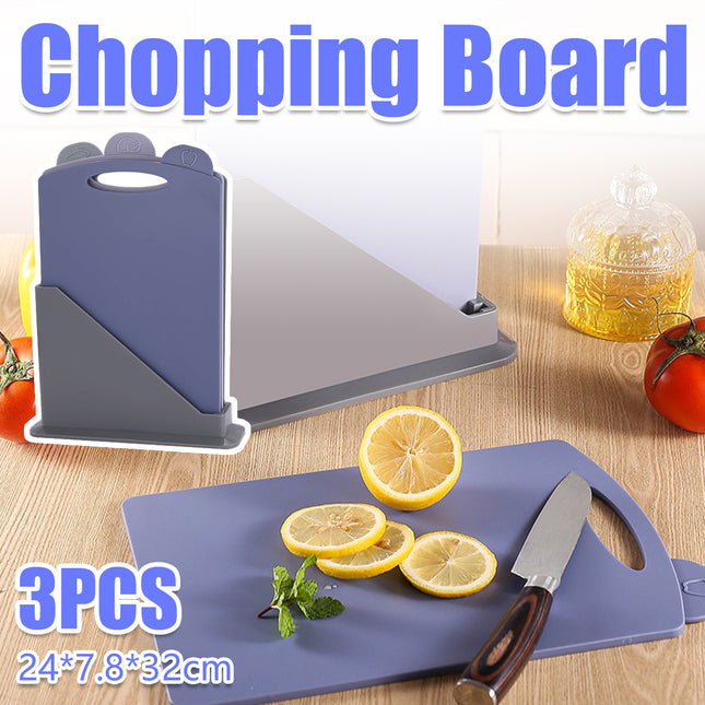 3pcs Classified Cutting Boards Set for Meat Vegetable Fruit Kitchen Food