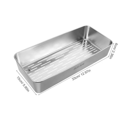 304 Stainless Steel Chopstick Baskets with Lids 2 Pack