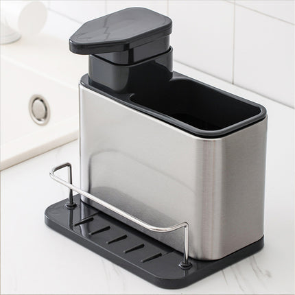 Stainless Steel Multi Function Chopstick Holder Kitchen Utensil Organizer Rack
