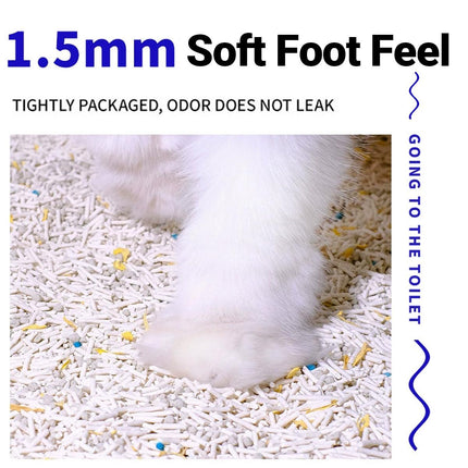4pcs Deodorising Mixed Tofu Cat Litter Odour Control Clumping Flushable Litter