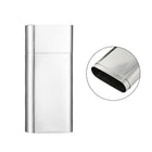 Portable Stainless Steel Cigar Case 2Style Travel Humidor Outdoor Storage Case