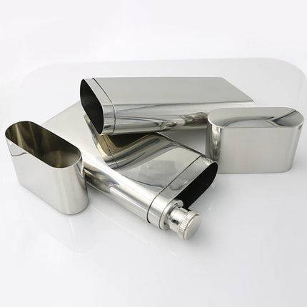 Portable Stainless Steel Cigar Case 2Style Travel Humidor Outdoor Storage Case
