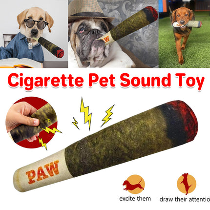 Dog Toys Green Plush Pet Toys Chew Toy For Puppy Small Medium Dogs Interactive
