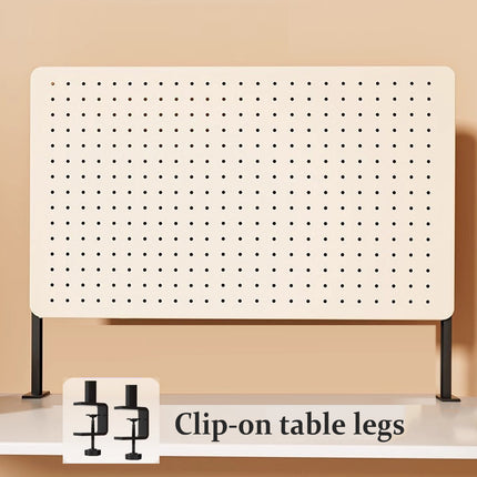 Desktop Pegboard Storage Shelf Wall Display Rack Organizer For Home Office Use