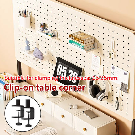 Desktop Pegboard Storage Shelf Wall Display Rack Organizer For Home Office Use