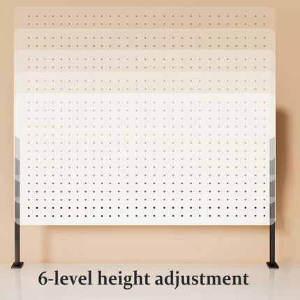 Desktop Pegboard Storage Shelf Wall Display Rack Organizer For Home Office Use