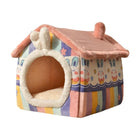 Cat Bed Dog House Pet Villa Kitten Shelter Soft Comfortable Indoor Pet Home
