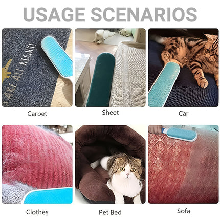 Pet Hair Remover Brush Reusable Static Lint Cleaner Clothes Carpet Sofa Bedding