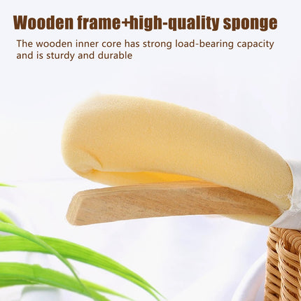 4pcs Fabric Clothes Rack Hanger Drying Rack for Home Laundry Garment Indoor
