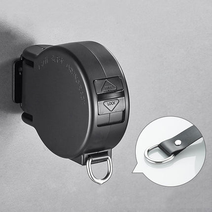 Retractable Invisible Clothesline Belt Hanger No Drill Adjustable Space Saving