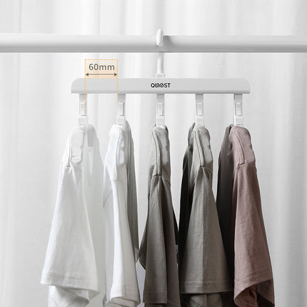 Foldable Multi Function Clothes Hanger Space Saving Non Slip For Coats Shirts