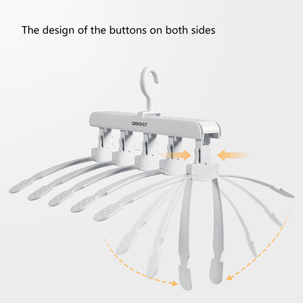 Foldable Multi Function Clothes Hanger Space Saving Non Slip For Coats Shirts