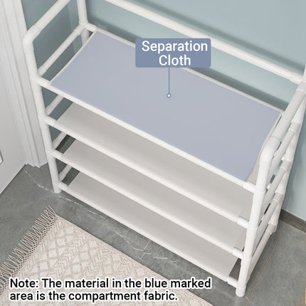 Clothes Rack Floor Standing Multifunctional Coat Hanger Storage Organizer Home