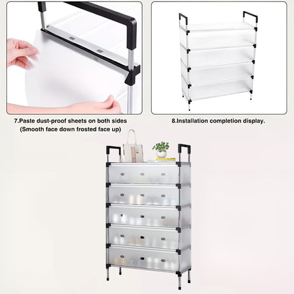 Multifunctional Dustproof Shoe Rack For Entryway Hallway Bedroom Space Saving