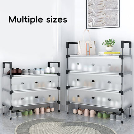 Multifunctional Dustproof Shoe Rack For Entryway Hallway Bedroom Space Saving