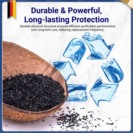 Aquarium Coconut Shell Activated Carbon 450g Filter Media Remove Yellow Water