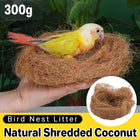 300g Coconut Bird Nest Woven Straw Nest Natural Breeding House Cage Decor