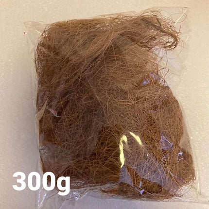 300g Coconut Bird Nest Woven Straw Nest Natural Breeding House Cage Decor
