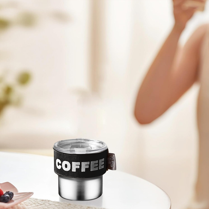 Stainless Steel Heat Resistant Outdoor Coffee Mug for Camping Home Daily Use