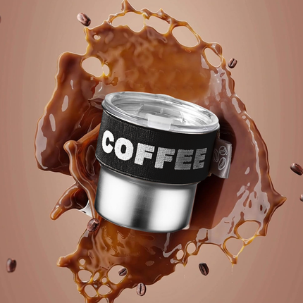 Stainless Steel Heat Resistant Outdoor Coffee Mug for Camping Home Daily Use