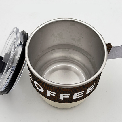 Stainless Steel Heat Resistant Outdoor Coffee Mug for Camping Home Daily Use