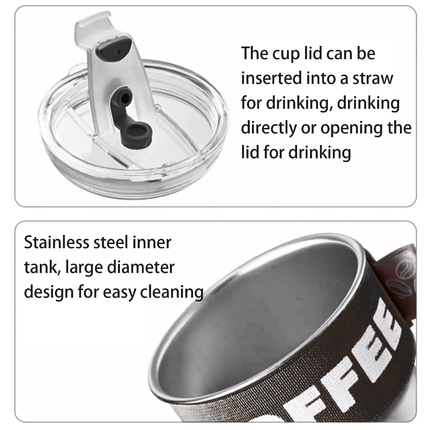 Stainless Steel Heat Resistant Outdoor Coffee Mug for Camping Home Daily Use