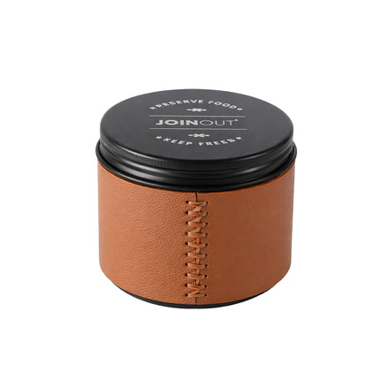 2PCS Luxury Mini Coffee Bean Storage Jar Airtight Sealed Portable Easy to Use