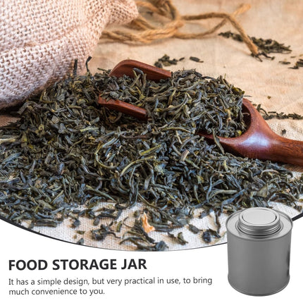 12PCS Coffee Bean Storage Tins 125g Capacity Airtight for Pantry Kitchen Use