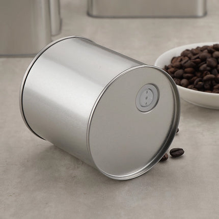 12PCS Coffee Bean Storage Tins 125g Capacity Airtight for Pantry Kitchen Use
