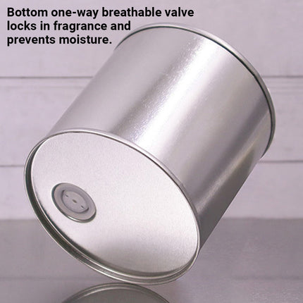 12PCS Coffee Bean Storage Tins 125g Capacity Airtight for Pantry Kitchen Use