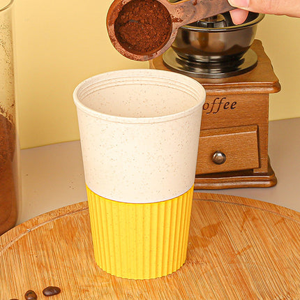 30PCS Disposable Coffee Cups with Lids for Hot Cold Drinks Party Use 3 Colours
