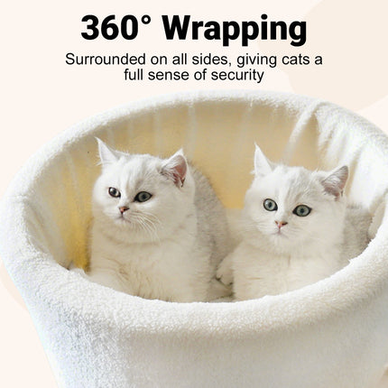 Cat Bed Coffee Cup Shape Cartoon Pet Bed Soft Nest Small Pets Sleeping Indoor