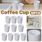 10PCS Shatterproof Coffee Tumbler Mug Insulated Melamine Cup for Home Outdoor